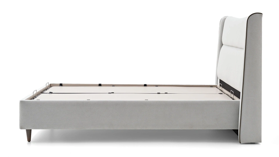 Piero Bedstead with Storage- 160 cm - Headboard not included