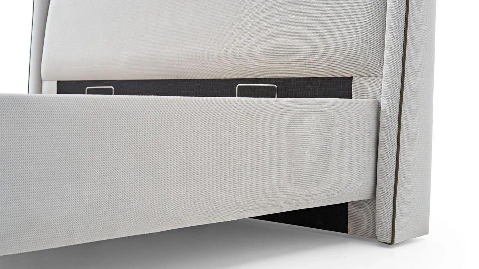 Piero Bedstead with Storage- 160 cm - Headboard not included