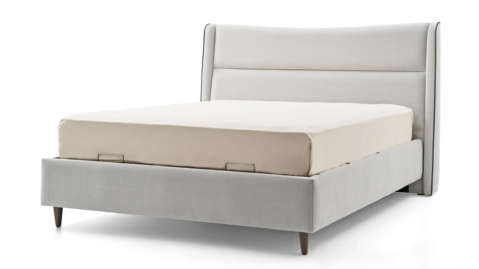 Piero Bedstead with Storage- 160 cm - Headboard not included