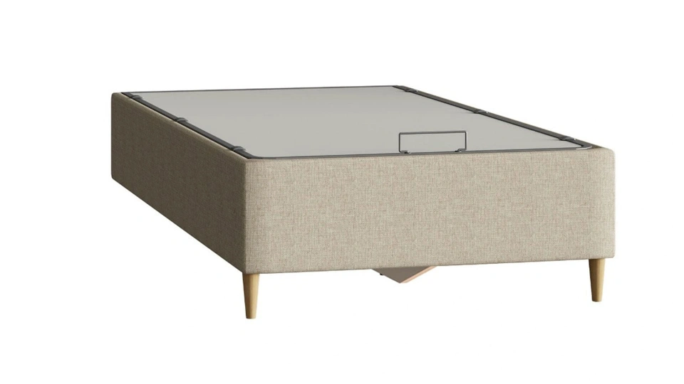 North Bedstead with Storage - 120 cm - Headboard not included