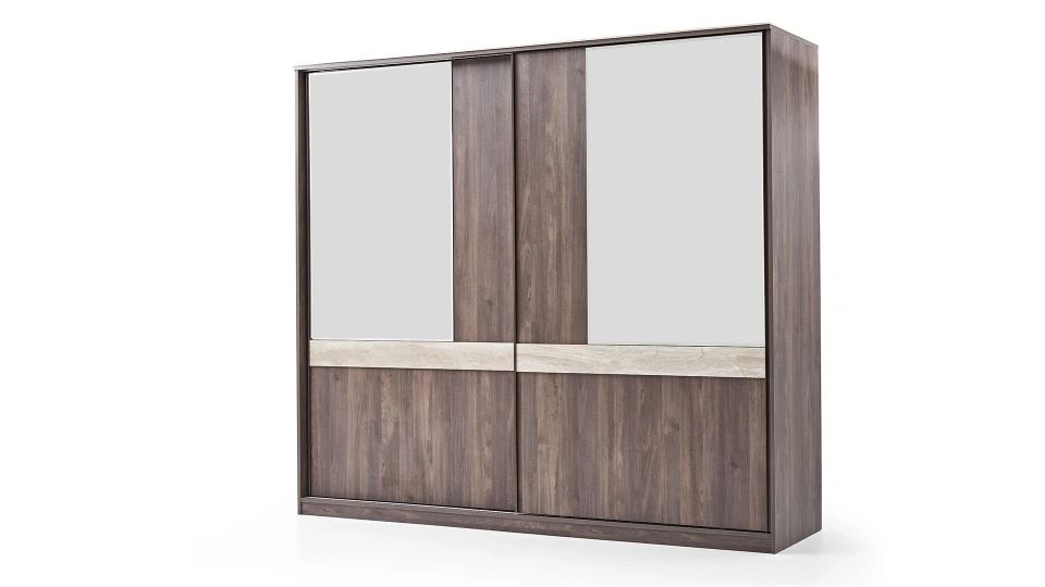 Piero 2 Door Sliding Wardrobe - 240 cm