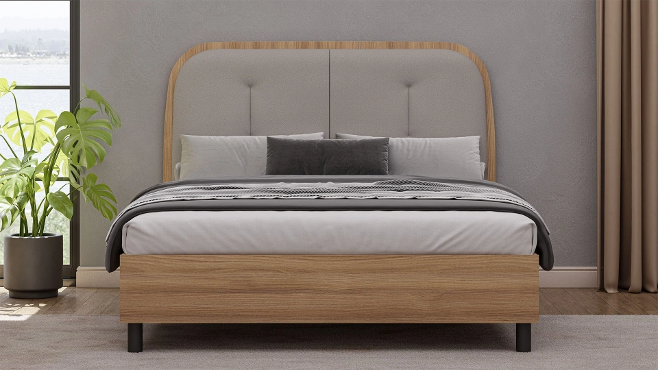 Glen Tortana Bazalı Karyola - 150 cm - Başlıksız