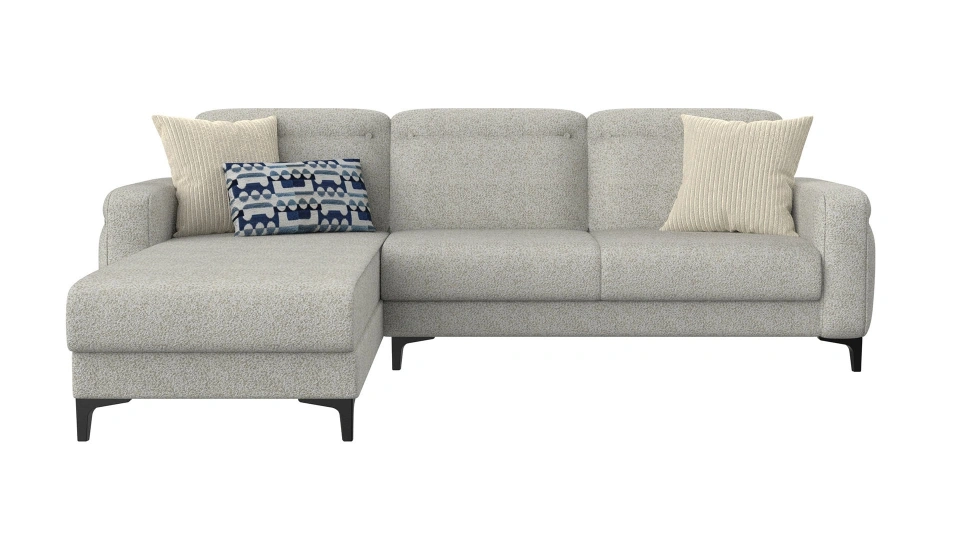 Lumeris Corner Sofa Bed with Storage