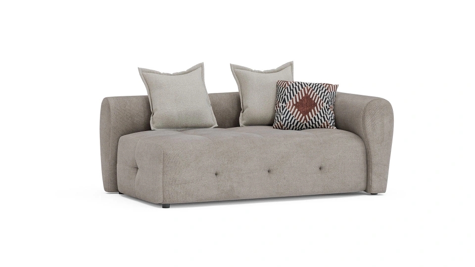 Bien 2-Seater Corner Module - Right Armrest