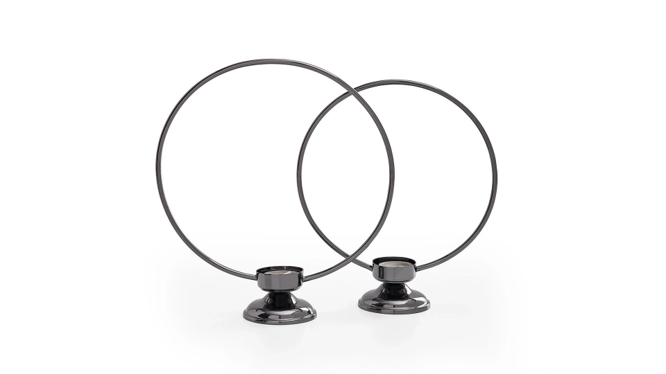 Logan Small Circle Candle Holder