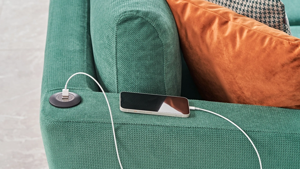 JOY 2-Seater Module with Armrest