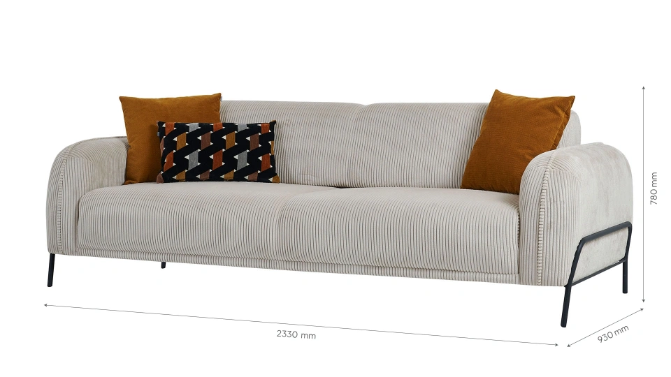 Lea 3-seater Sofa Bed