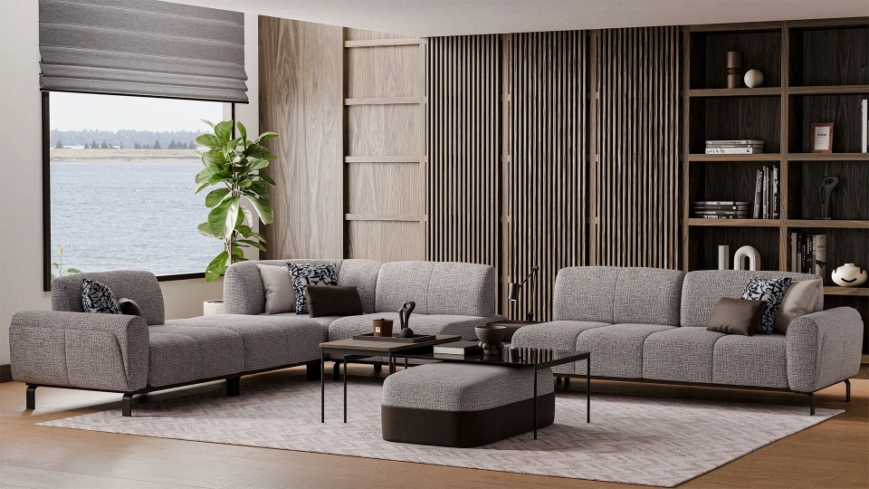 Massimo Single Corner Module - Left Armrest