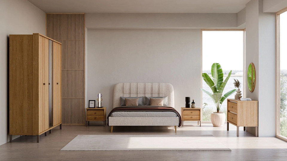 Kalia 5-Door Wardrobe