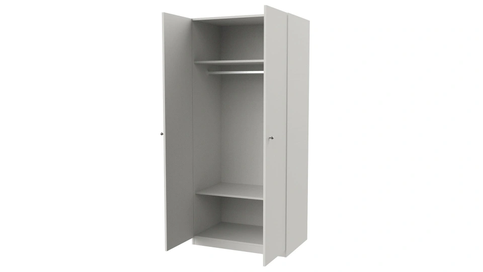 Lutie 2-Door Wardrobe