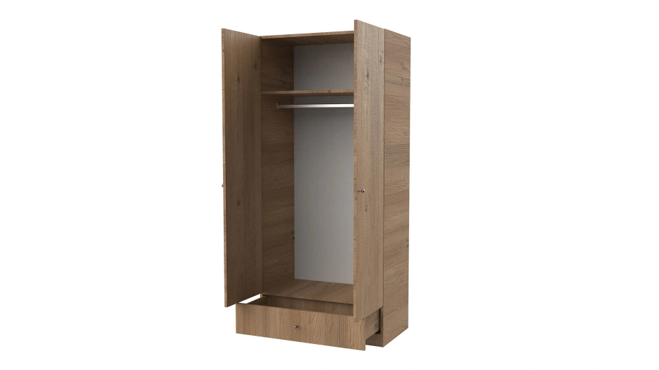 Lutie 2-Door Wardrobe
