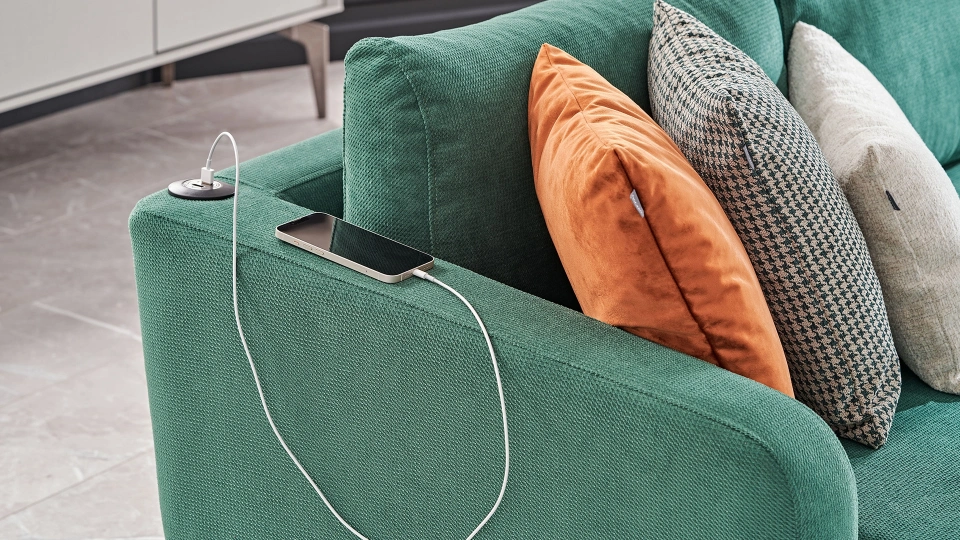 JOY 2-Seater Module with Armrest