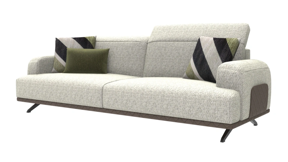 Modern 3-Seater Sofa