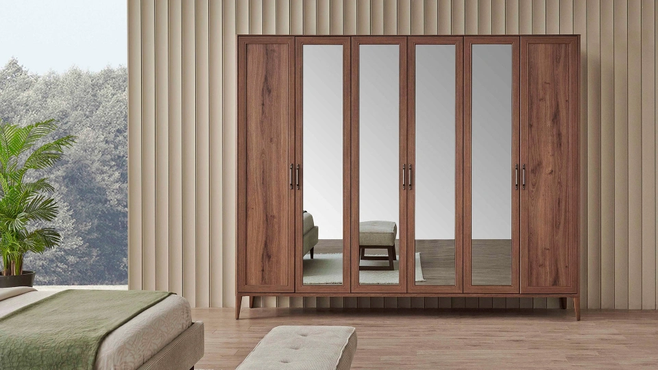 Vermont 6-Door Wardrobe