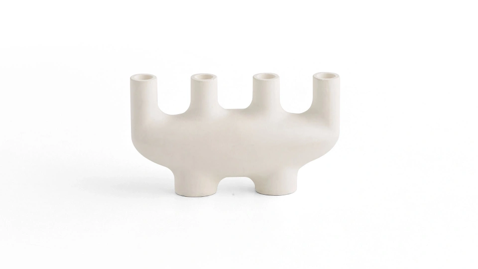 Doğtaş Home Doğtaş Home Boon 4 White Candlestick