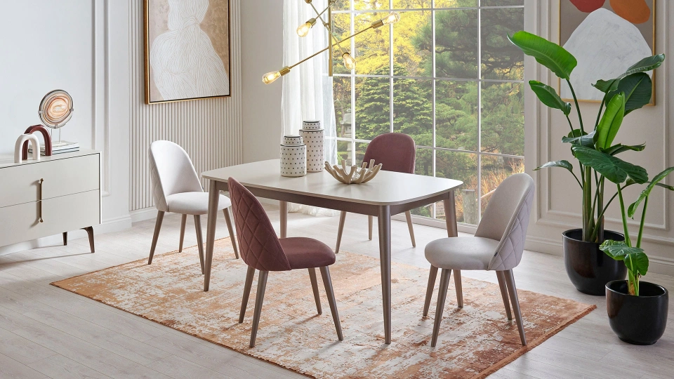 Milena Extendable Dining Table - 160 cm