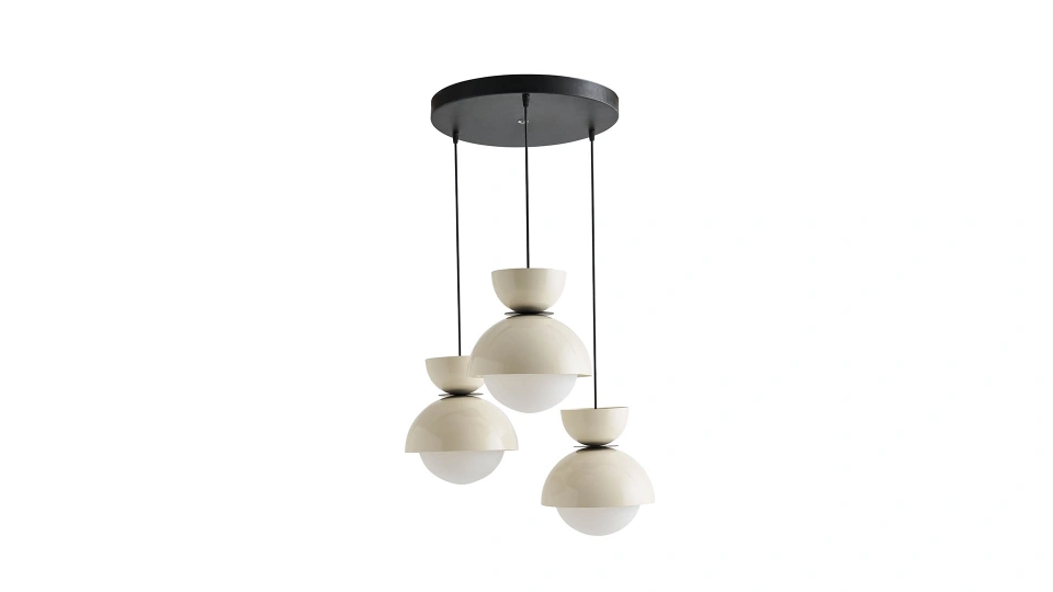 Color Triple Pendant Light