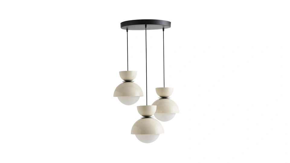 Color Triple Pendant Light