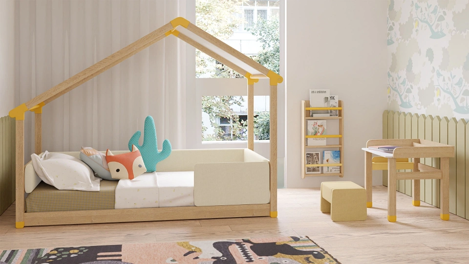 Tiny Wall Bookshelf