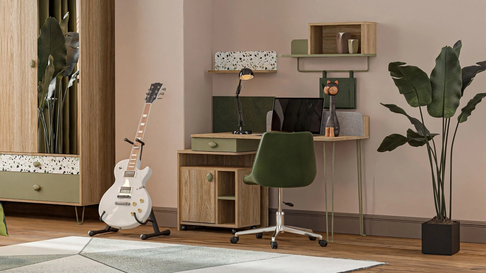 Greta Study Desk - Upper Module