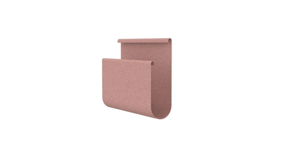 Lily Study Desk - Magazine Rack