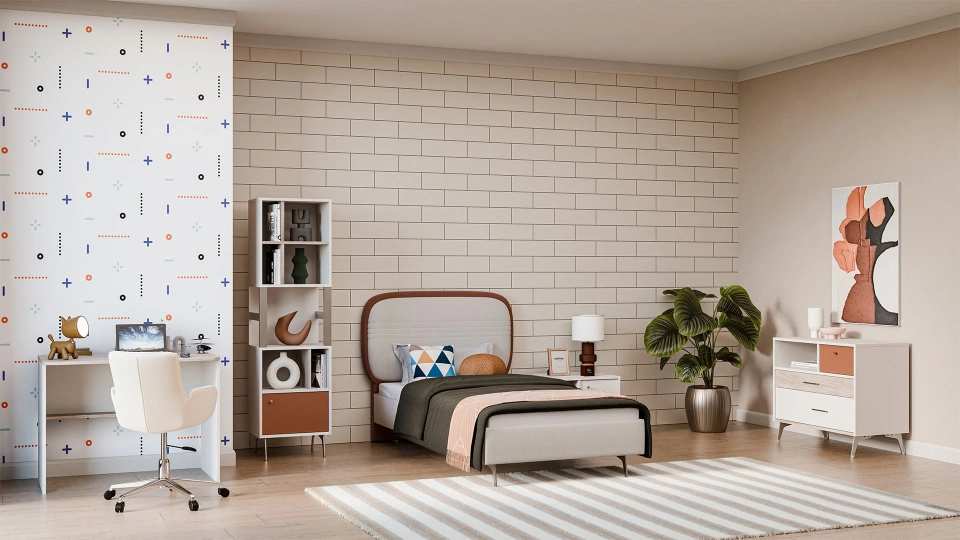 Doris Bedstead - 100 cm - Headboard not included