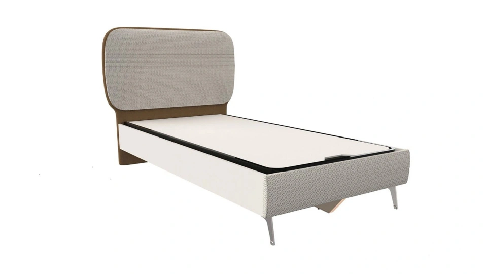 Doris Bedstead with Storage - 120 cm - Headboard not included