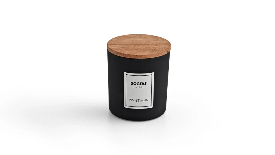 Black Vanilla Candle