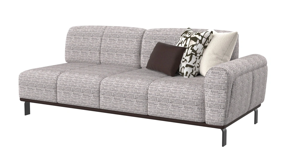 Massimo 2-seater Corner Module - Right Armrest