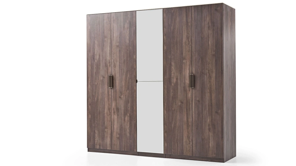 Piero 5  Door Wardrobe