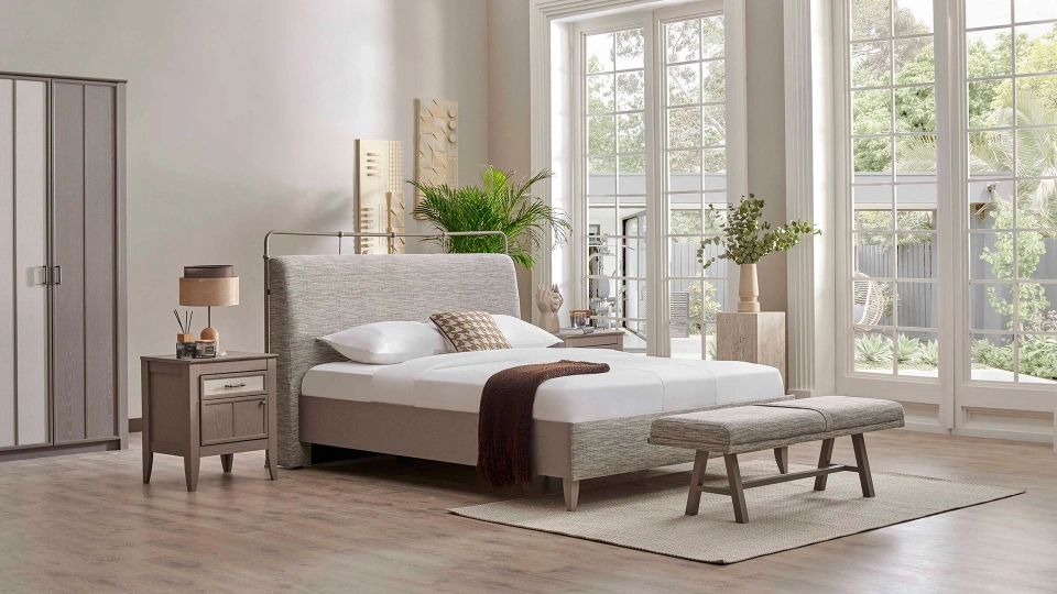 Savana Bedstead - 160 cm - Headboard not included