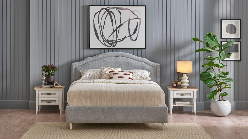 Toscana Bedstead with Storage - 160 cm - Headboard not included