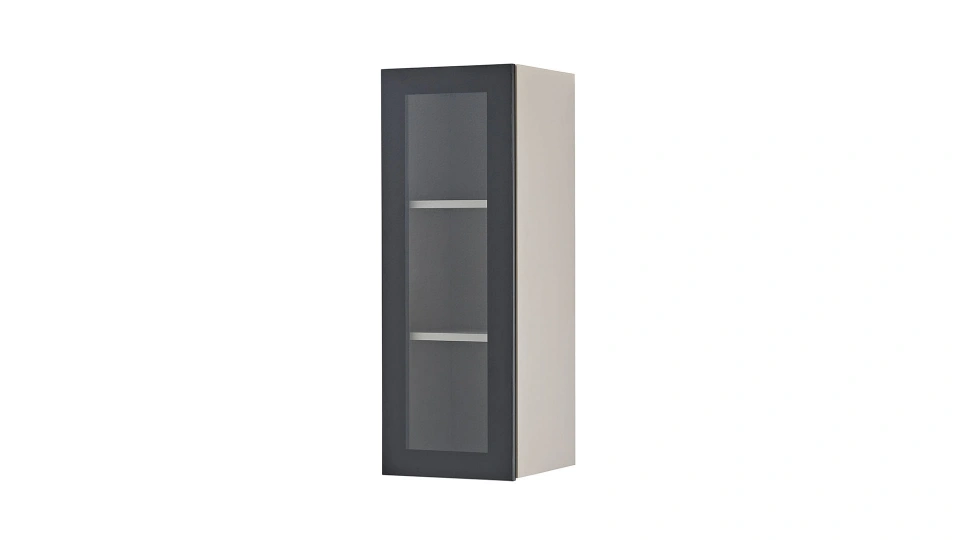 Trento TV Unit Upper Side Module - Glass Door