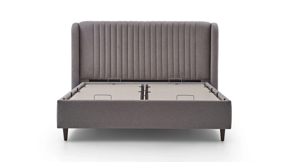 Bend Bedstead with Storage - 160 cm - Headboard not included