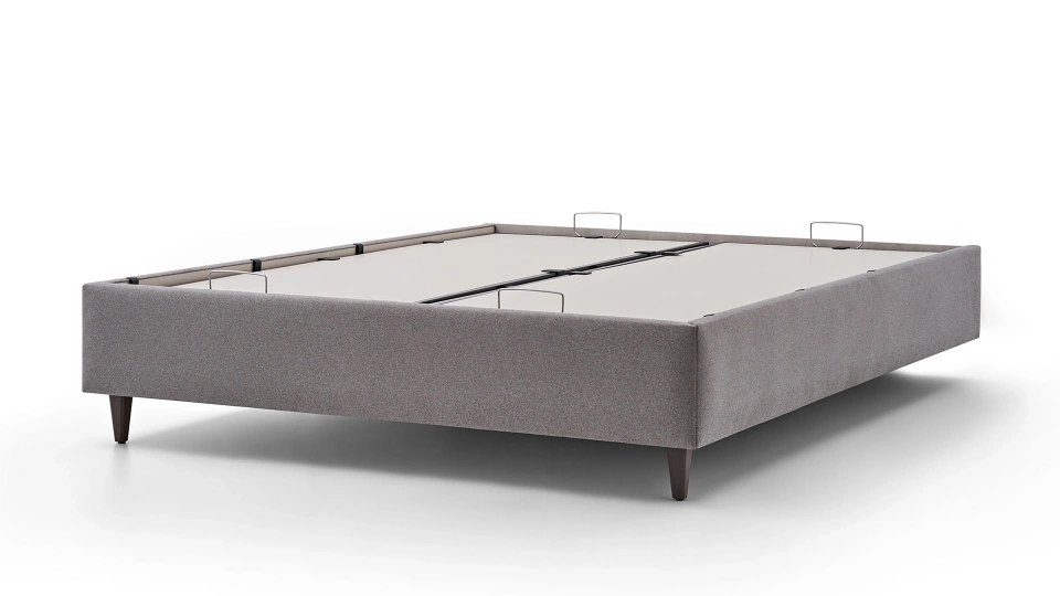 Bend Bedstead with Storage - 160 cm - Headboard not included