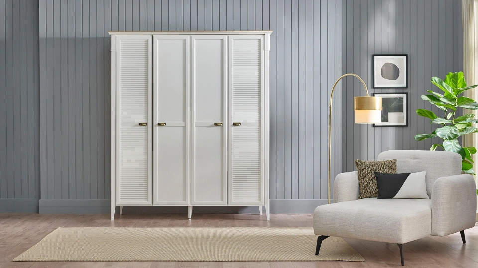 Toscana 4-Door Wardrobe