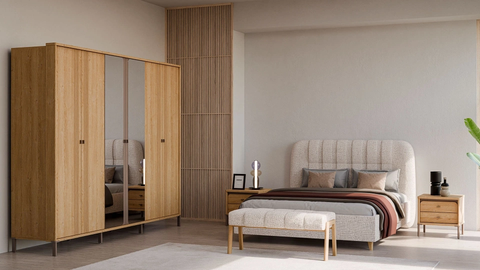 Kalia 6 Door Wardrobe