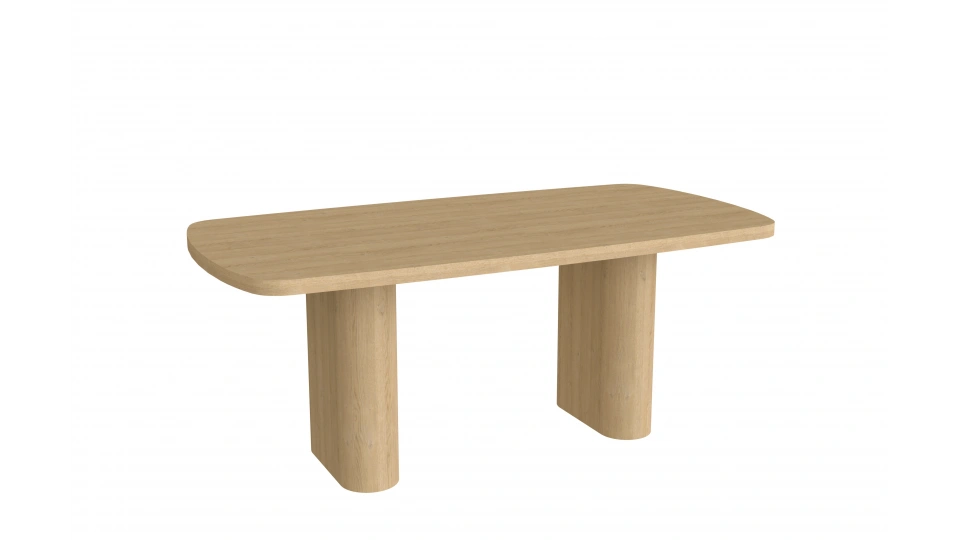 Legna Fixed Dining Table - 180x100 cm