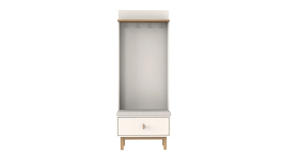 Marlin Coat Rack - Wardrobe Cabinet