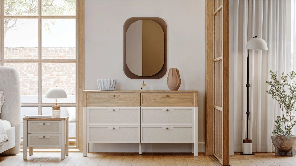 Linthe Dresser Wide Double