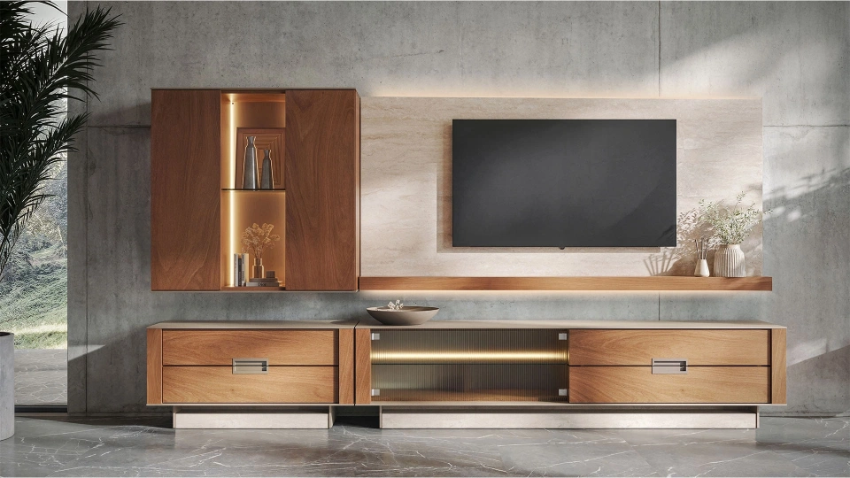 Moderna Tv Unit Bottom Module - 210 cm