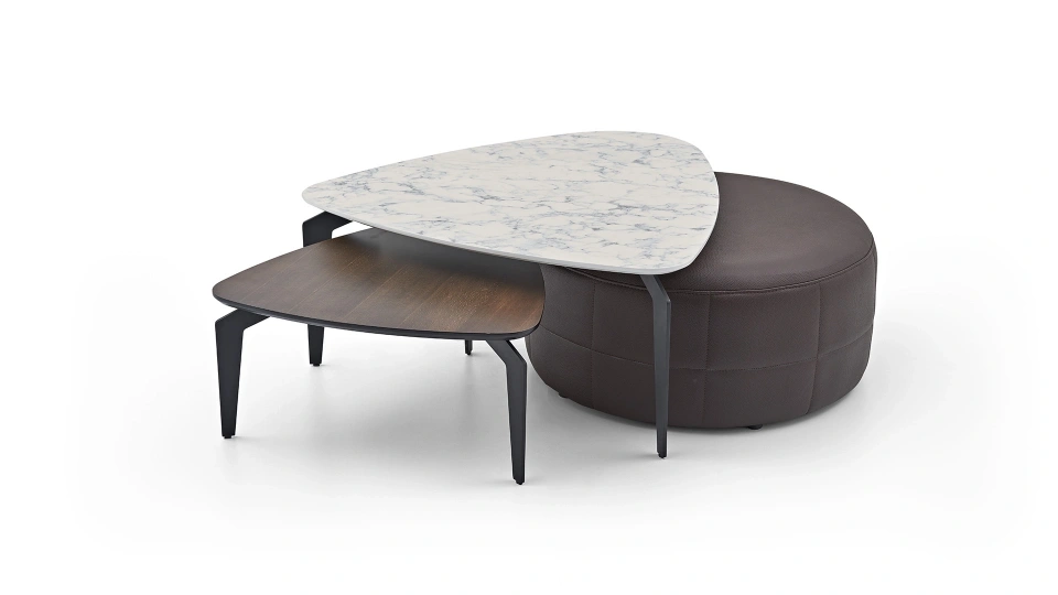 Pera Table - White Marble