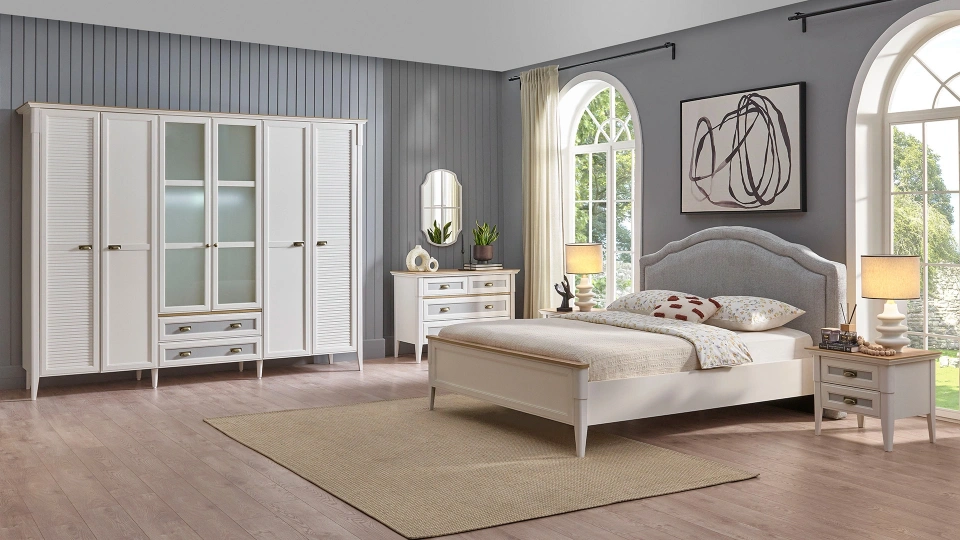 Toscana 6-Door Wardrobe