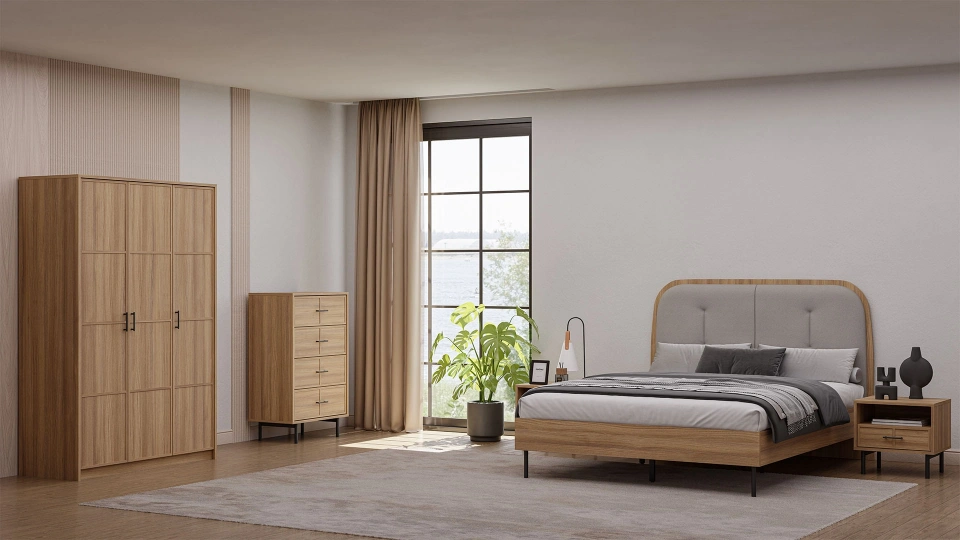 Glen Tortana 3 Door Wardrobe