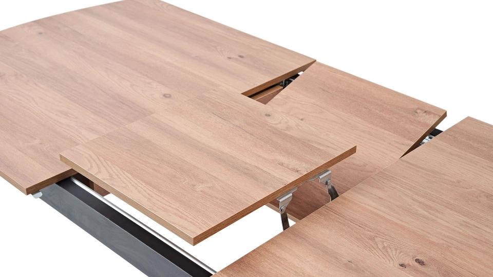 Solid Açılır Yemek Masası - 160 cm