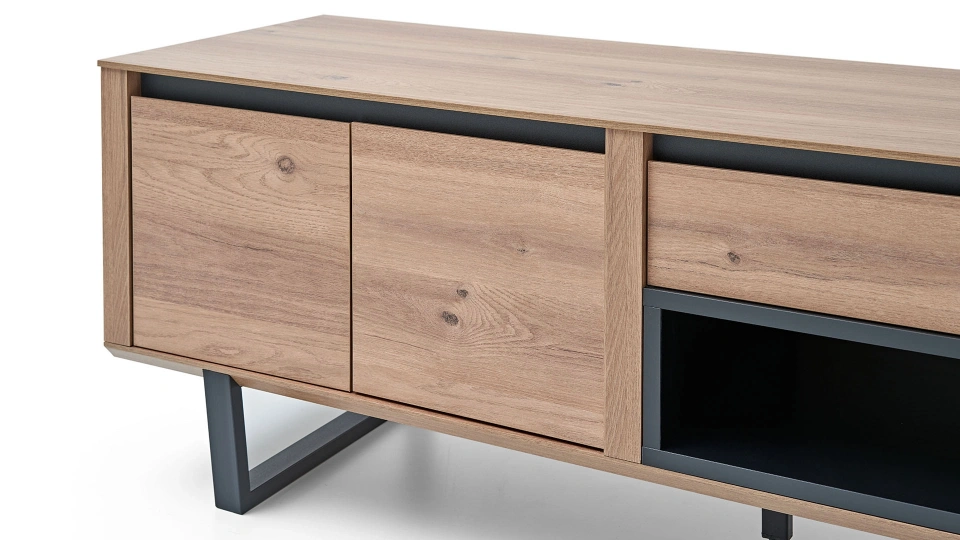 Solid TV Unit Bottom Module - 210 cm
