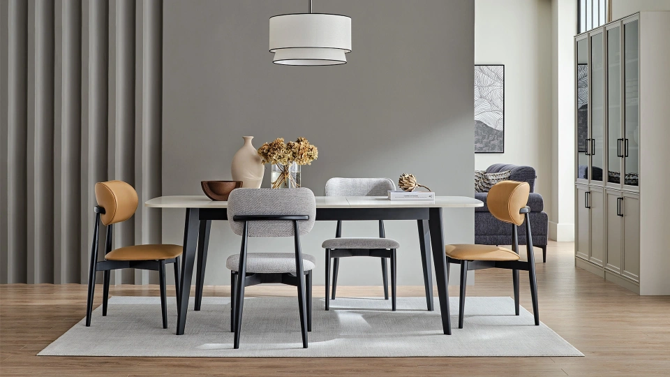 Trento Açılır Yemek Masası - 160 cm