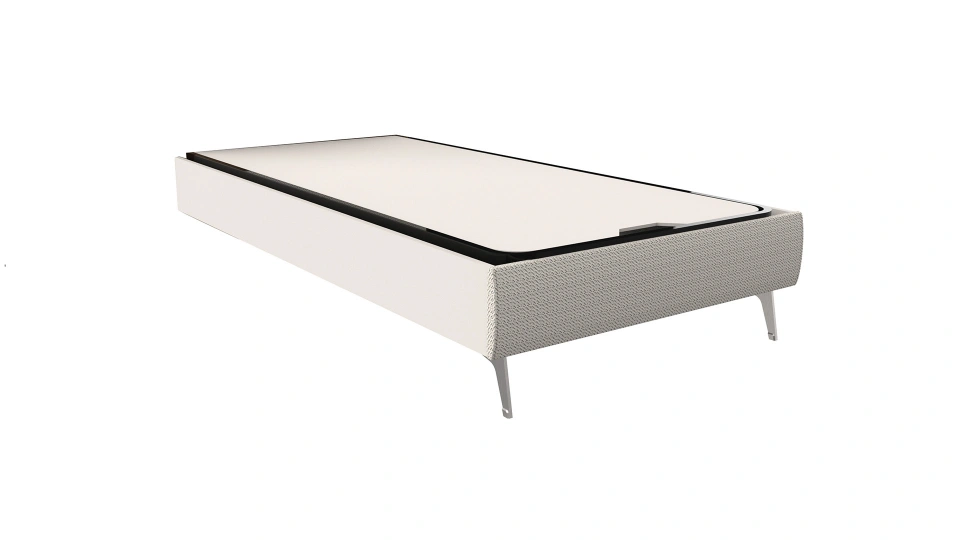 Doris Bedstead with Storage - 100 cm - Headboard not included