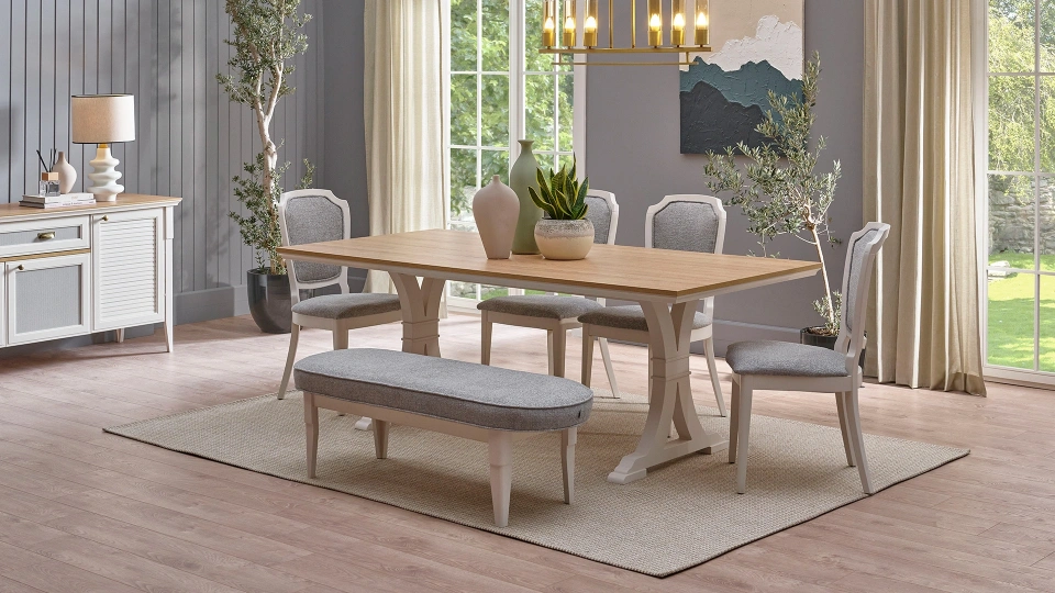 Toscana Sabit Yemek Masası - 210 cm