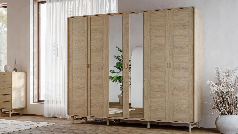 Noralis 6 Kapaklı Dolap